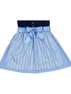 Dirndl lichtblauw/donkerblauw
