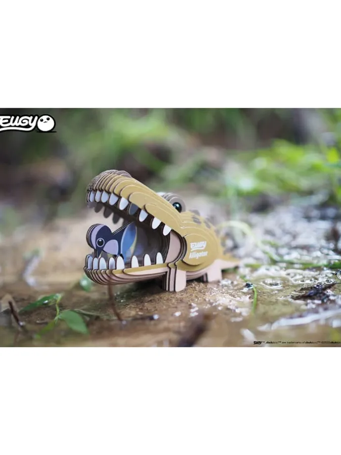 3D-knutselset "Alligator" - vanaf 6 jaar