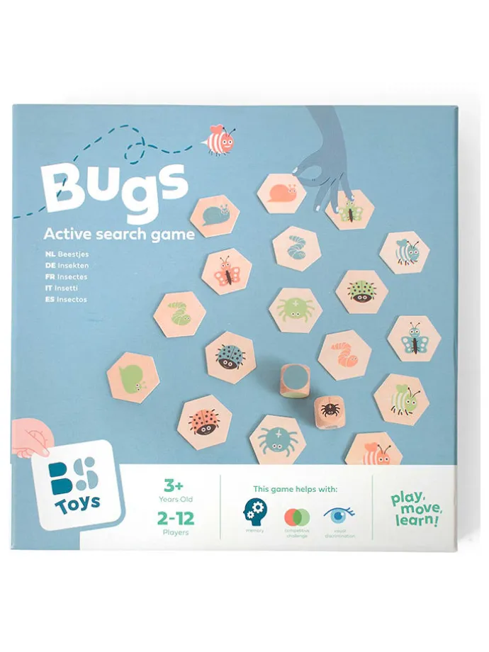 Dobbelspel "Bugs - Active Search Game" - vanaf 3 jaar