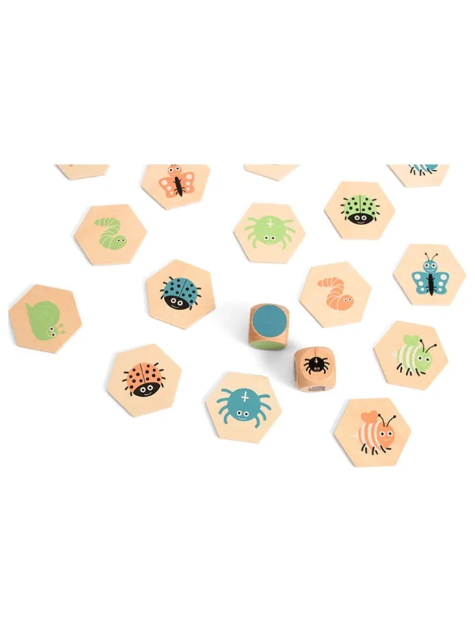 Dobbelspel "Bugs - Active Search Game" - vanaf 3 jaar