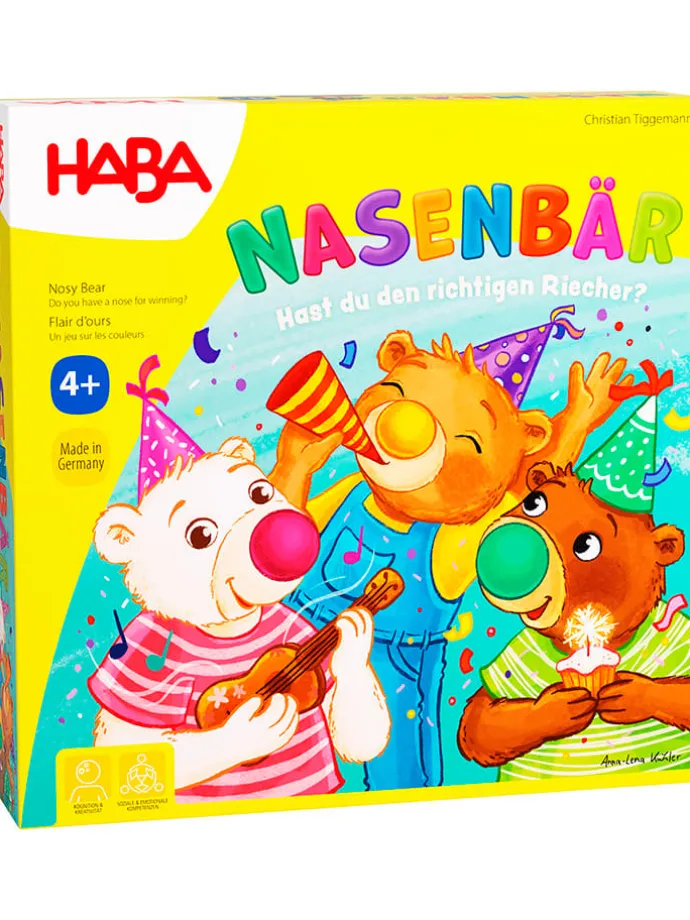 Dobbelspel "Nasenbär" - vanaf 4 jaar