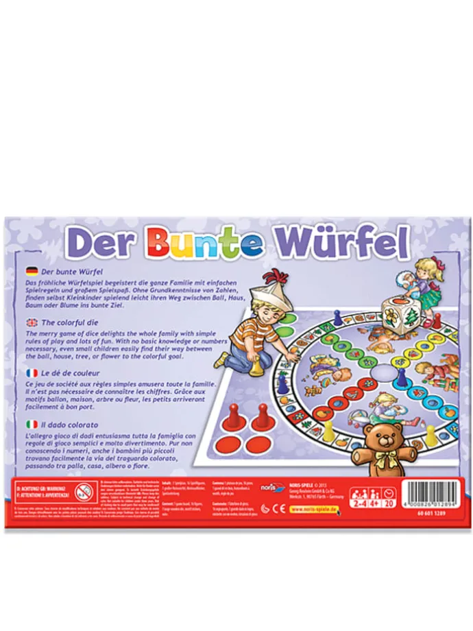 Dobbelsteenspel "Der bunte Würfel" - vanaf 4 jaar