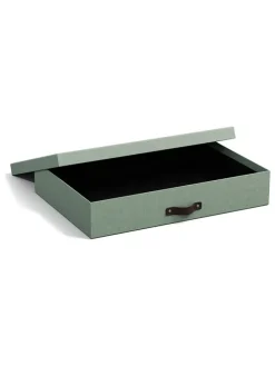 Documentbox "Sverker" groen - (L)43,5 x (B)31 x (H)8,5 cm
