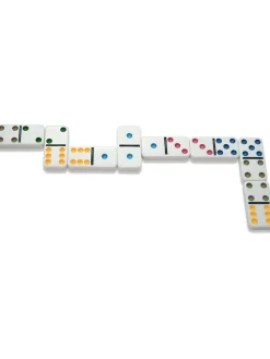 Dominospel "Deluxe Doppel 6 Domino" - vanaf 6 jaar