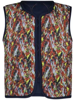 Doorgestikte bodywarmer 