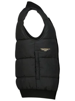 Doorgestikte bodywarmer "Toddy" zwart