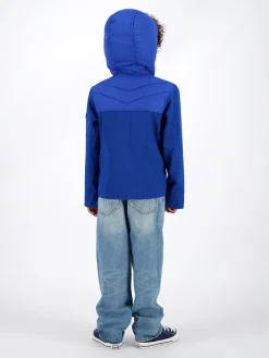 Doorgestikte jas "Tacido" blauw