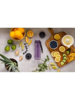 Drinkfles "Infuze" paars - 600 ml