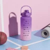 Drinkfles paars/turquoise/roze - 2 l (verrassingsproduct)