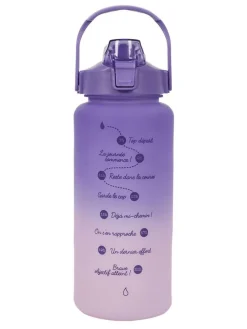 Drinkfles paars/turquoise/roze - 2 l (verrassingsproduct)