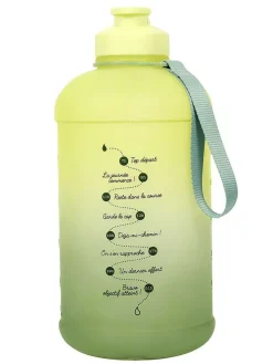 Drinkfles turquoise/roze/groen - 2,2 l (verrassingsproduct)