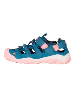 Enkelsandalen "Kristiansand" blauw/lichtroze