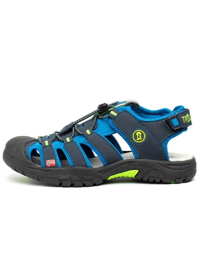 Enkelsandalen "Kvalvika" blauw