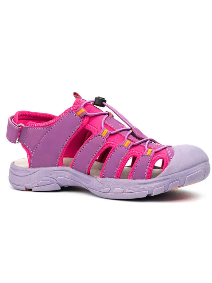 Enkelsandalen "Kvalvika" paars