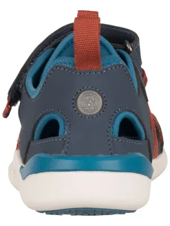 Enkelsandalen "Saltfjord" antraciet