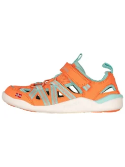 Enkelsandalen "Saltfjord" oranje