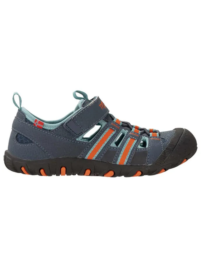 Enkelsandalen "Sandefjord" donkerblauw