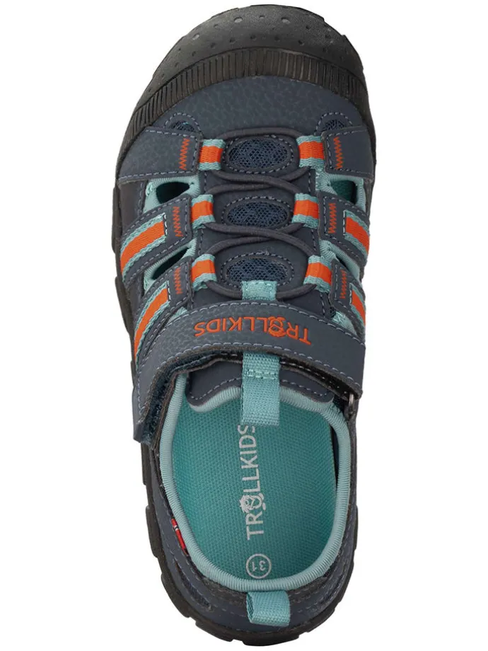 Enkelsandalen "Sandefjord" donkerblauw
