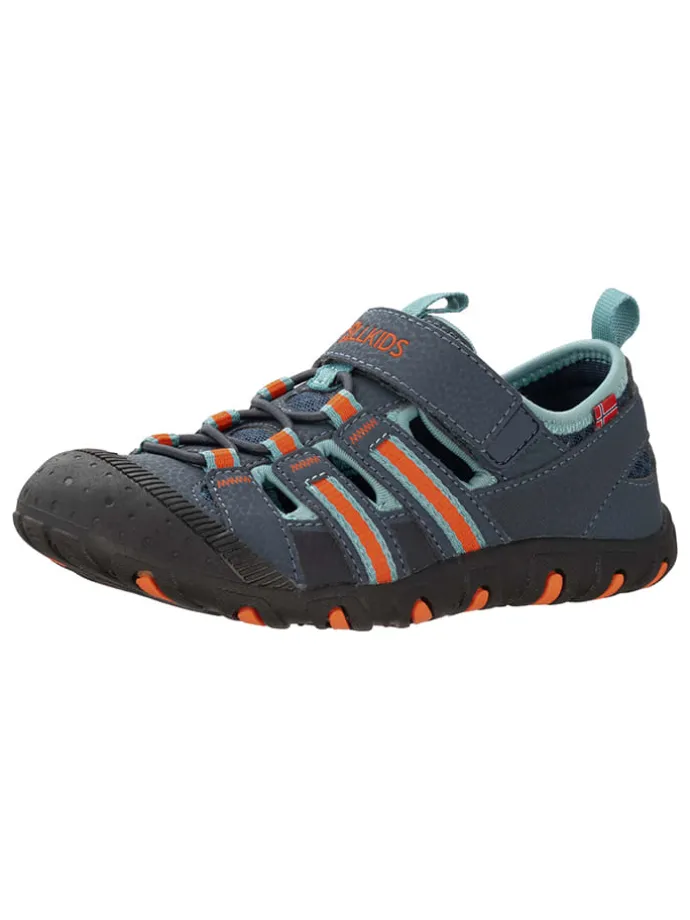 Enkelsandalen "Sandefjord" donkerblauw