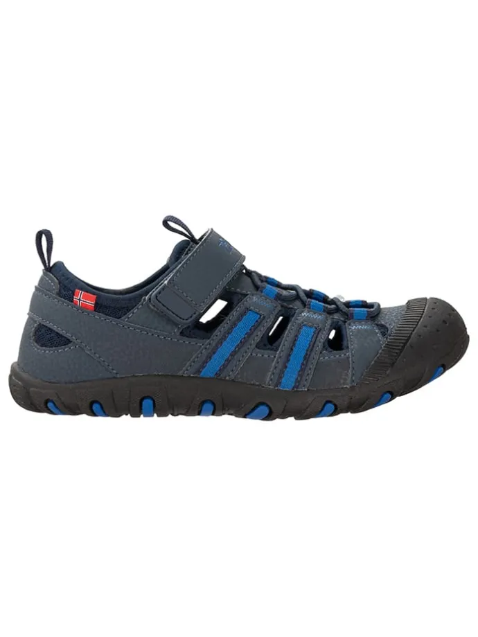 Enkelsandalen "Sandefjord" donkerblauw