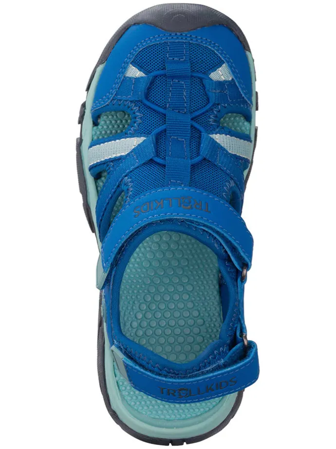 Enkelsandalen "Stavanger" blauw