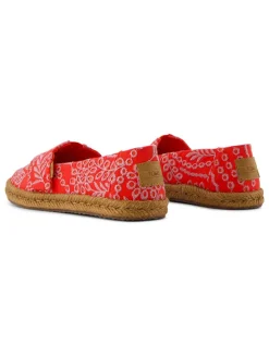 Espadrilles rood