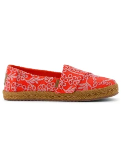 Espadrilles rood