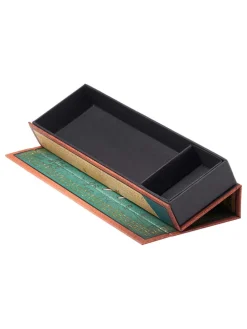 Etui ''Asterix de Galliër'' turquoise - (B)22 x (H)3 x (D)6,8 cm
