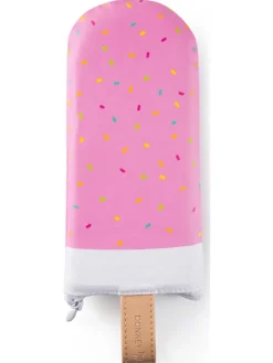 Etui "Strawberry Sprinkle" roze - (B)8 x (H)24 cm