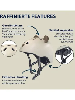 Fietshelm crème