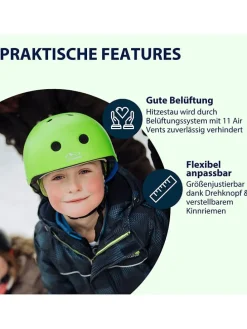 Fietshelm groen