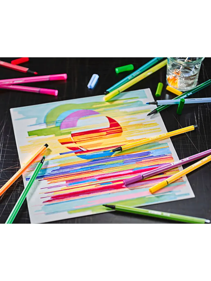 Fijnschrijver "Pen 68 Arty" - 15 stuks