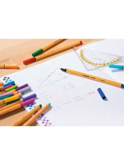 Fineliners ''STABILO point 88'' groen - 10 stuks