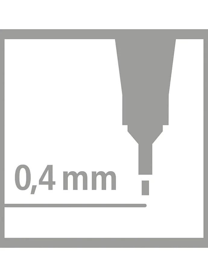 Fineliners "STABILO point 88 - Pastell" - 8 stuks