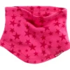Fleece colsjaal roze - (L)23 x (B)23 cm