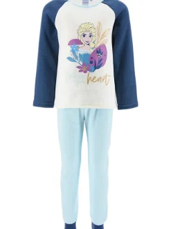 Fleece pyjama "Frozen" donkerblauw