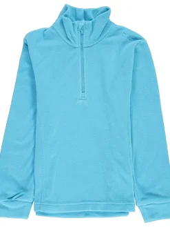 Fleece trui lichtblauw