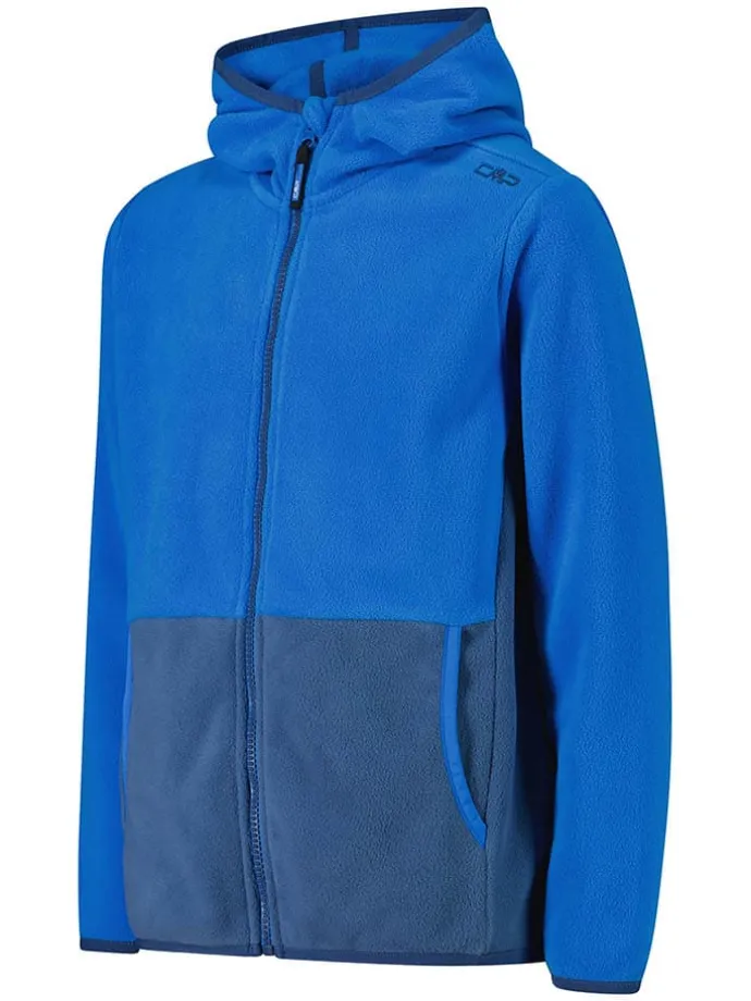Fleece vest blauw