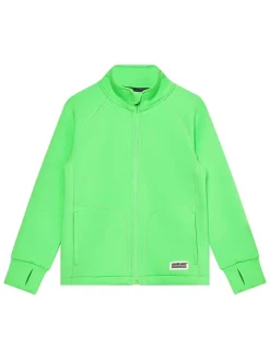 Fleece vest groen