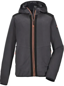 Fleece vest "KOS 139" antraciet