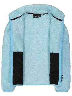 Fleece vest lichtblauw