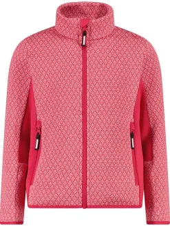 Fleece vest lichtroze