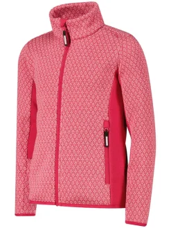 Fleece vest lichtroze