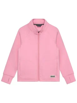 Fleece vest lichtroze