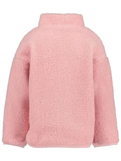 Fleece vest lichtroze