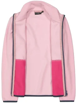 Fleece vest lichtroze/roze
