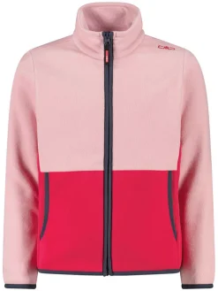 Fleece vest lichtroze/roze