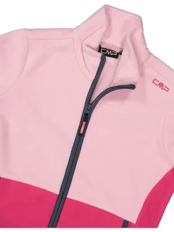 Fleece vest lichtroze/roze