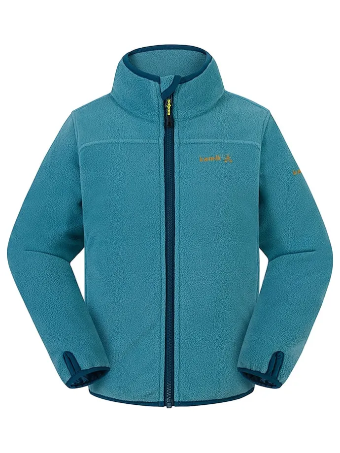 Fleece vest "Ridley" turquoise