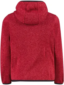 Fleece vest rood